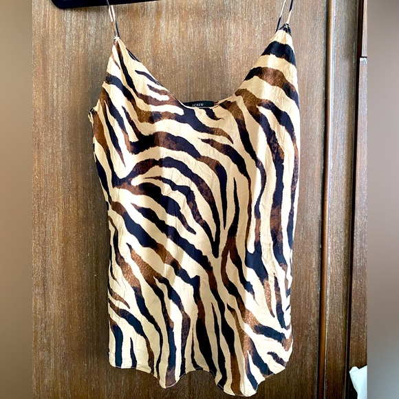 J Crew Zebra Print Camisole sz S - Picture 2 of 6